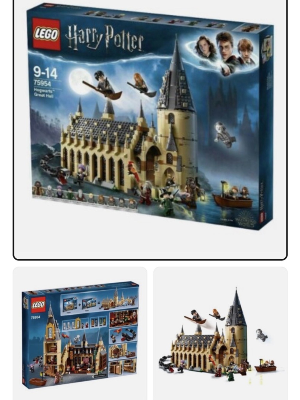 AS- IS! LEGO Harry Potter 75954 Hogwarts Great Hall